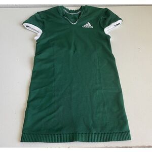 Adidas Techfit Primeknit Football Jersey Men’s Sz L Green Compression Fit NO TAG